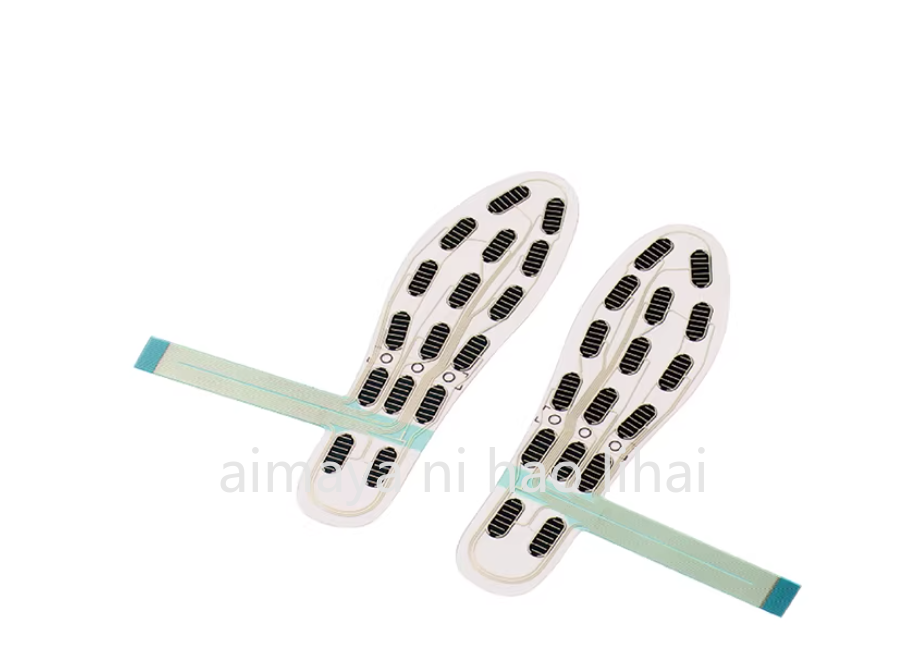 Smart Insole Pressure - 41 Yards Verschleißfeste und Wasserdichte Mehrzonen-16-Zonen-Plantardrucksensor-Smart-Einlegesohle