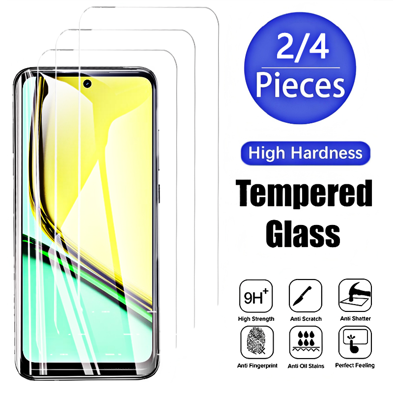 Realme C67 - 4 Stück 2 Stück Kratzfester Displayschutz