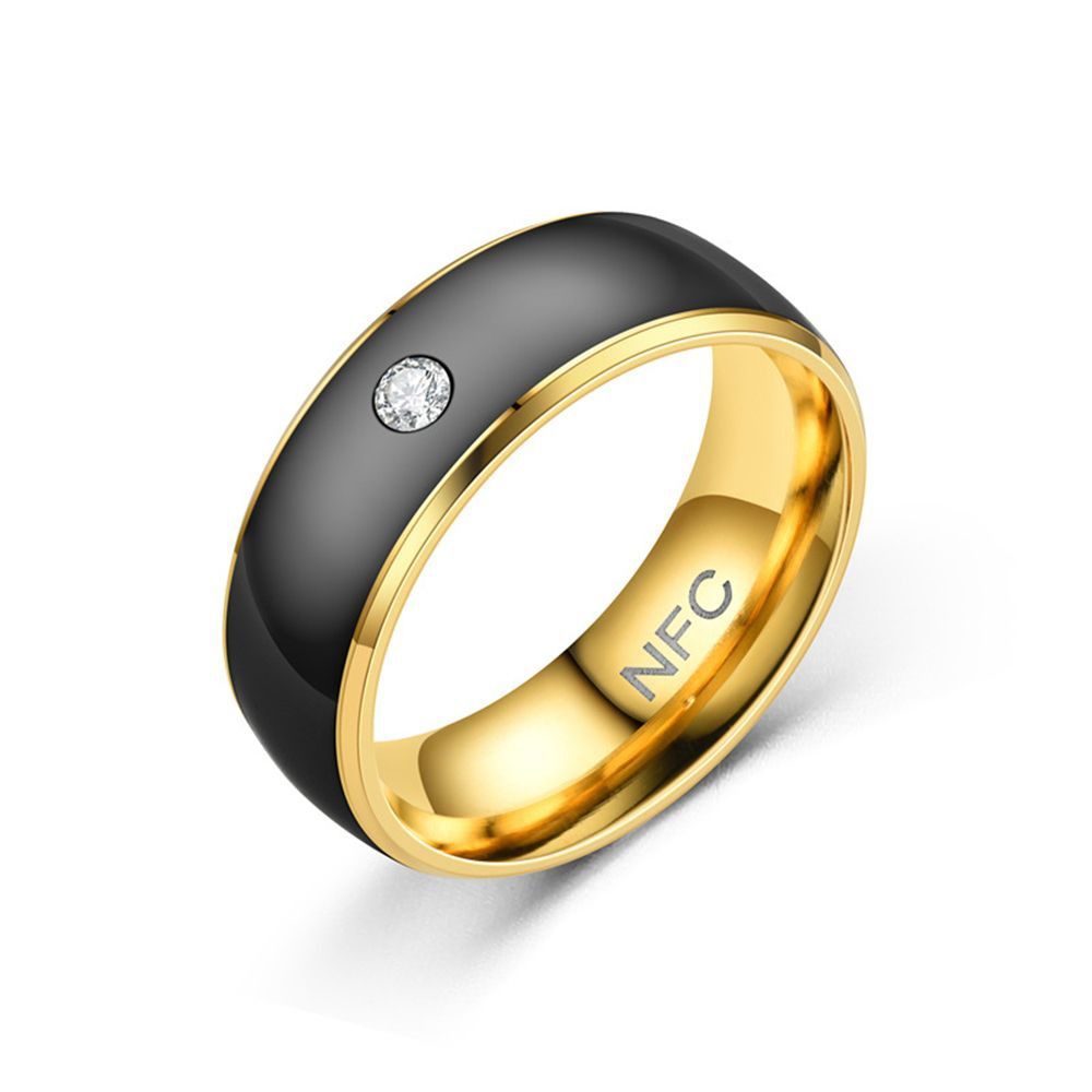 Smart Ring Nfc Pay - Edelstahl NFC Smart Ring Multifunktionaler Tragbarer