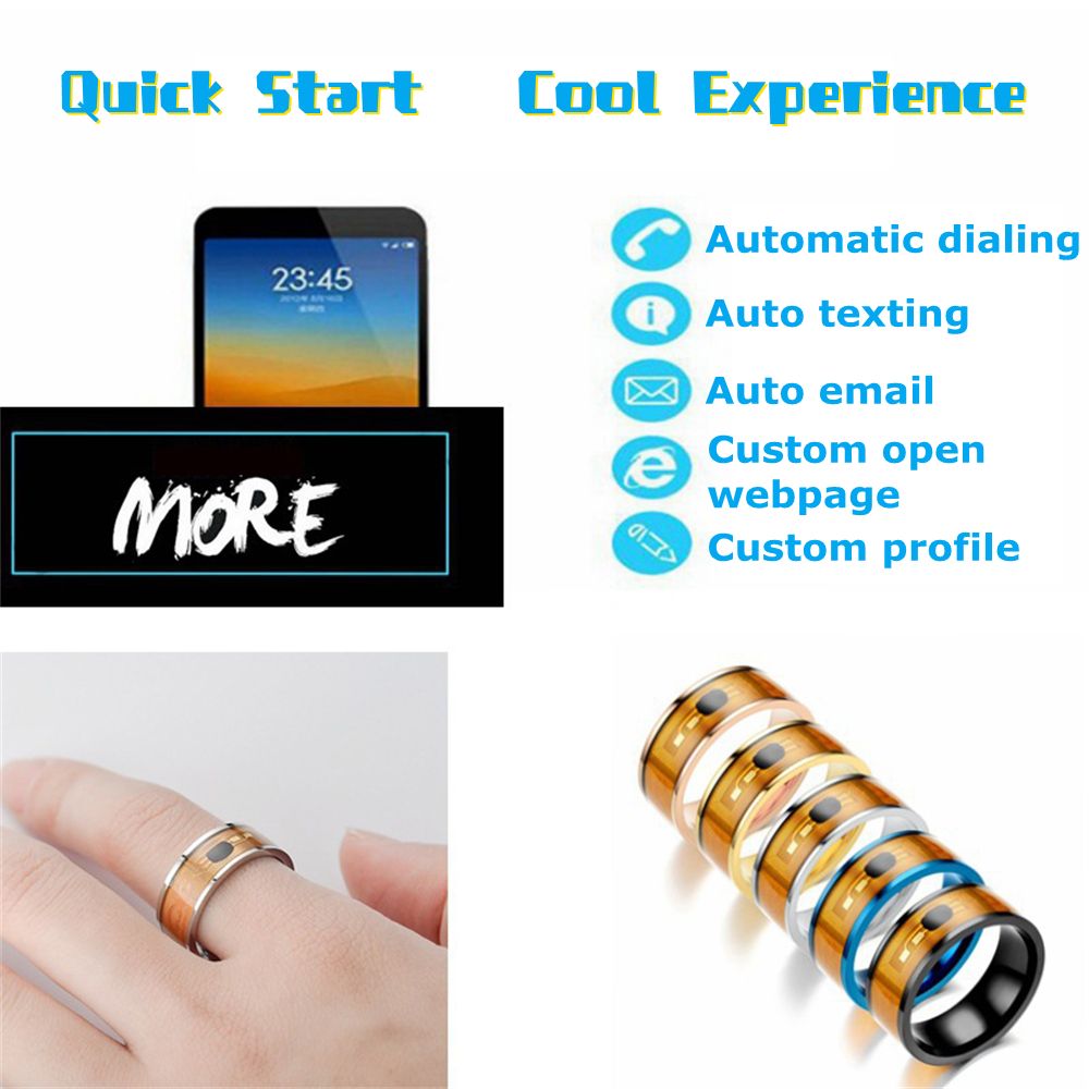 Fashion Technology Multifunkti – Smart Ring Nfc Pay Bewertung und Preis