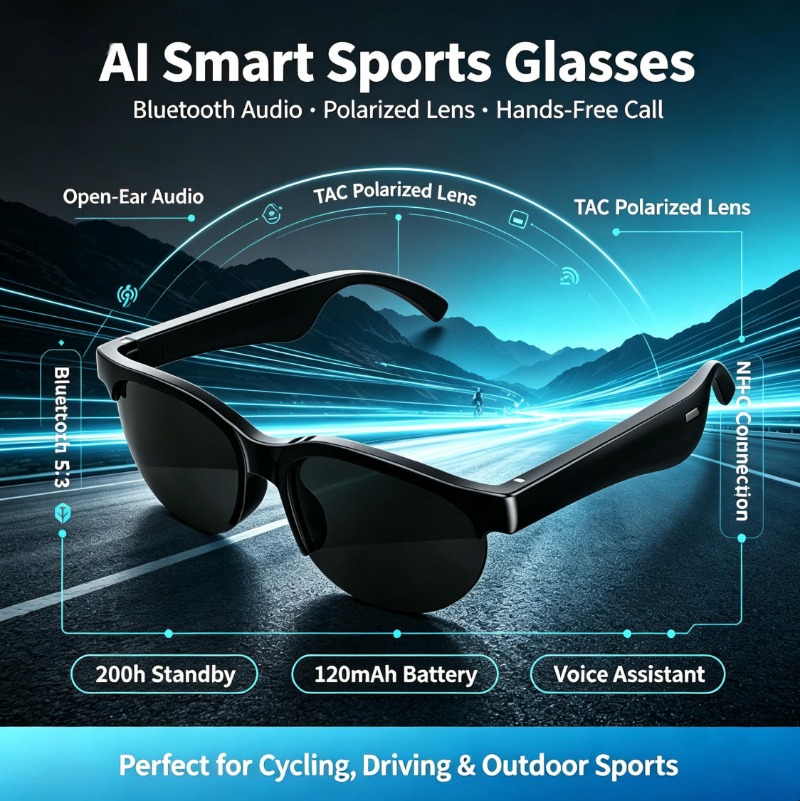 Intelligente Bluetooth-Brille  – Smart Glasses Lens Bewertung und Preis