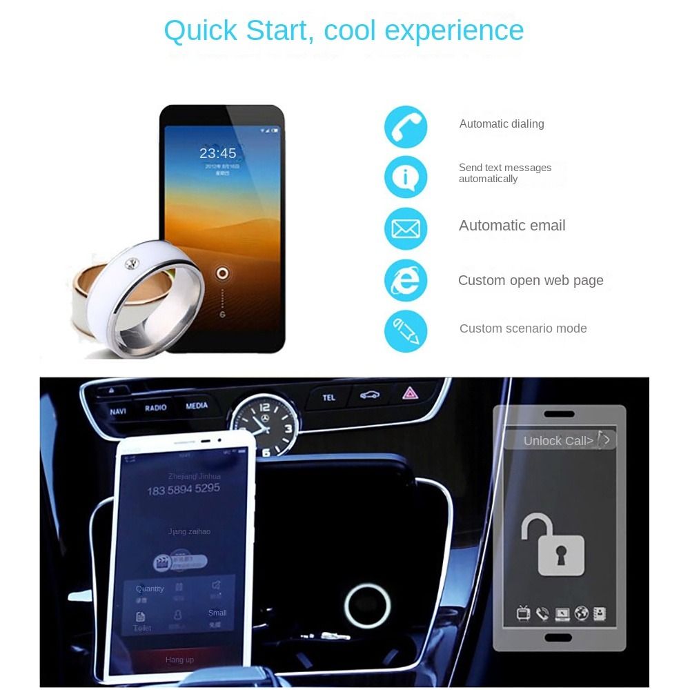Edelstahl NFC Smart Ring Multi – Smart Ring Nfc Pay Bewertung und Preis